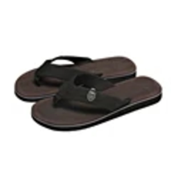 Nye Sandaler Sko Mænd Sommer Mænd Flip Flops Høj Kvalitet Strand Sandaler Anti-Slip Hombre Casual Sko Mænd Tompar Chocolate 43