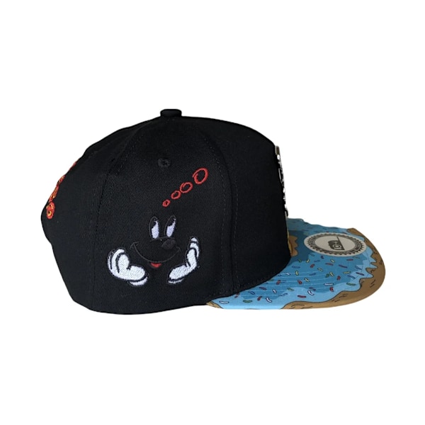 PANGKB Delicioso Cap Cartoon Mordida Metal Munchies Cookie Blå Snapback-keps för Vuxna Utomhusresor Sol Baseboll Sportkeps 14