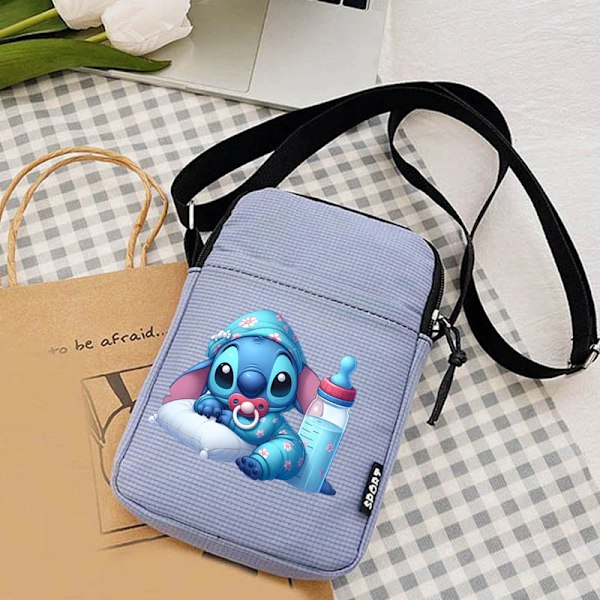 Disney Lilo & Stitch Naisten Olkalaukku Laukku Canvas Pieni Naisten Laukku Opiskelijat Yksi Olka Matkapuhelin Laukut Käsilaukku DGG3745