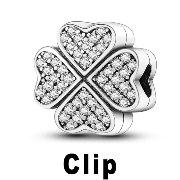 925 Sterling Silver Clip Charms Säkerhetskedja Charm Silikon Propp Pärla Fit Smycken Göra För Pandora Armband T Diy PTC511