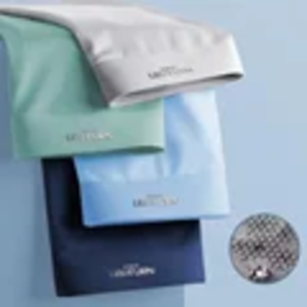 4St Boxer Shorts Mäns Is Silk Underkläder Cool Underkläder Andas Sexiga Tunna Trosor U Konvex Underkläder Grossist Lots L-6Xl 9906 XL
