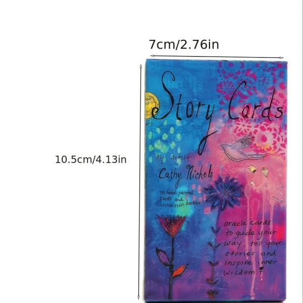 Story Cards 70 Cards Oracle Deck Beautiful Soulful av Cathy Nichols Tarotkort för nybörjare