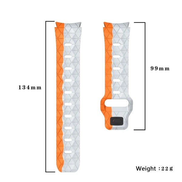 20mm band för Samsung Galaxy Watch 6 4 5 44mm 44mm/Classic 43mm 47mm Pro Silicone No Gaps correa Armband Galaxy Watch 6 remmar White Galaxy Watch 5 45mm