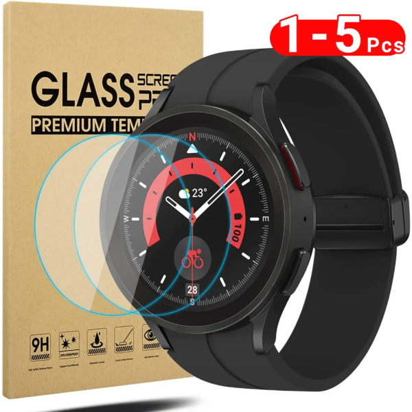 9H härdat glas för Samsung Galaxy Watch 5 Skärmskydd 40MM 44MM Skyddsfilm för Samsung Watch 4 Classic 46mm Watch 5 44mm 1PCS