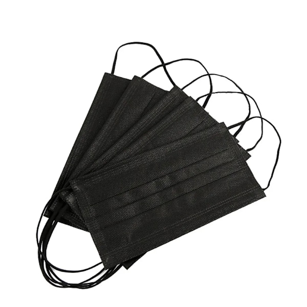 10-200 stk. Engangsbeskyttelsesmaske Farvet 3 Lag Filter Nonwoven Stof Mundmaske Ansigtsmasker Mascarillas Gras Quirurquijas 50 PCS-Gray