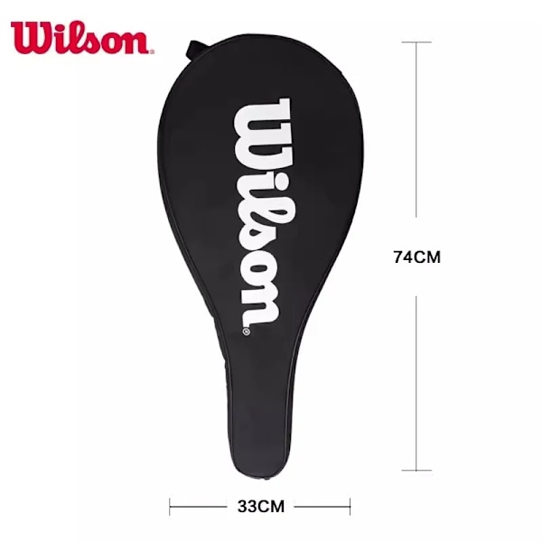 Original Wilson Tennis Bag Tennis Racket Bag Cover Daily Lightweight Single Shoulder Sports Bag Portable Court Racket Bag large size bag