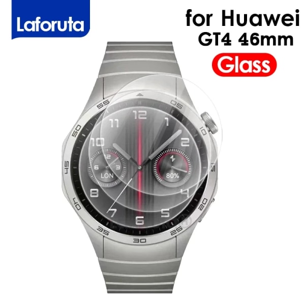 3st härdat glas för Huawei Watch GT 4 46 mm skyddsglas för huawei GT4 41 mm skärmskyddsfilm Smartwatch Tillbehör 3 Pieces Glass for Huawei GT4 46MM