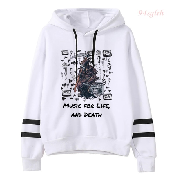 Unisex Death Note Shinigami Ryuk Anime Kawaii Hoodies Harajuku Män Light Yagami Manga Sweatshirts Hip Hop Casual Streetwear Man 30102 S