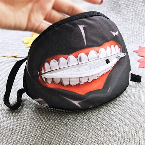 Tokyo Ghoul Kaneki Ken Mask Ansiktsmasker Cosplay Anime Blixtlås Masker Rekvisitar Ordinary Edition