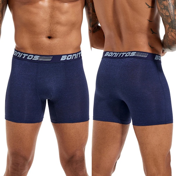 5St Pack 2023 Män Trosor Polyester Underkläder Han Varumärke Boxer Och Underkläder För Homme Lot Lyx Set Sexigt Shot Brts Gåvagn B20 5pcs-1 S