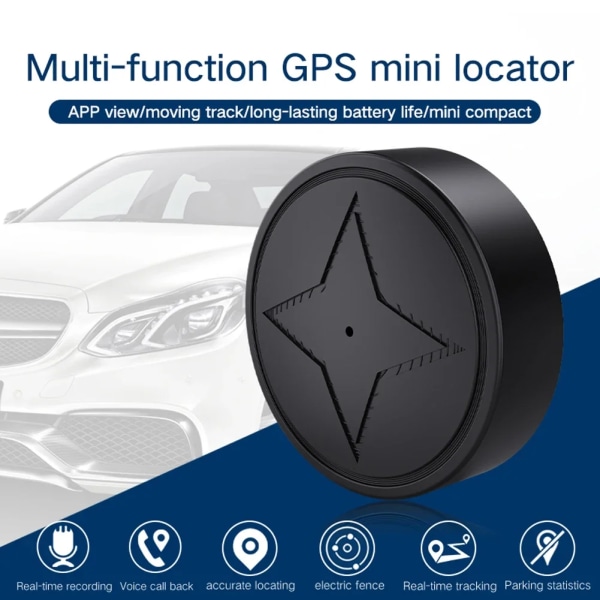 1-3PCS GPS Tracker Bil Realtidsspårning Fordon Stöldskydd Husdjur GPS Mini Locator Starkt magnetiskt fäste SIM Meddelande Smart Tag