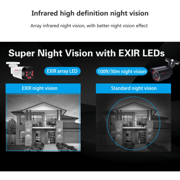 4K Poe-kamera med ljud 48V POE/DC 12V 4MP/5MP/8MP Super HD Infraröd Night Vision Bullet Videoövervakning för Nvr 3.6mm 4MP POE48V