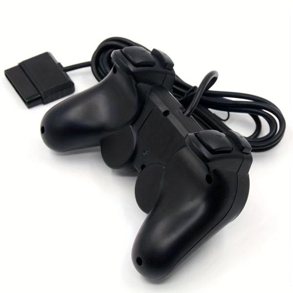 Kabelansluten kontroll för PS2-kontroll för kabelansluten USB PC-spelplatta Black