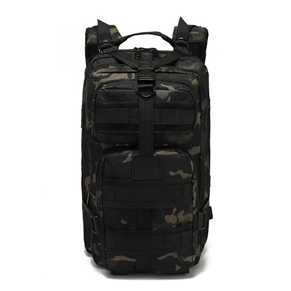 Militær Fans Combat Taske Udendørs Sports Vandreture Taske 30L Oxford Vandtæt Camouflage 3P Rygsæk Cp Camouflage 20-35L