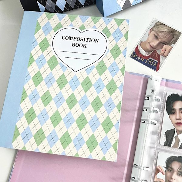 A5- Binder Fotokort Kpop Photo Album För Foton Kort Samla Bok 10/25Stc Inre Sidor Kpop Bindarfotobum S17 inner page 25pcs