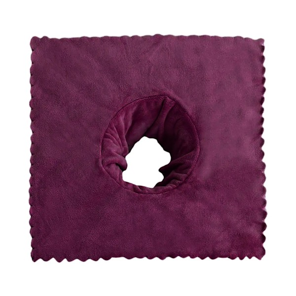 Massagebordsöverdrag med ansiktshål 40x40cm för massagebord Violet