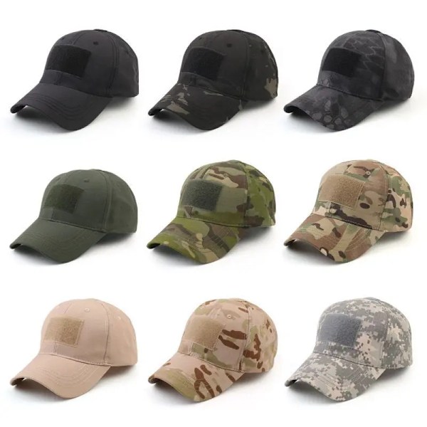 Camouflage Baseball Caps traf Mesh Tactical Sport Adjustable Snapback Contractor Dad Hats Men Women 14