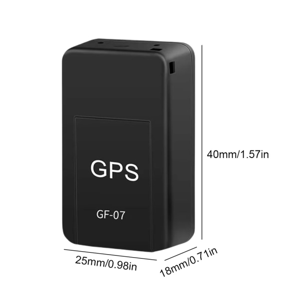 GPS Tracker GSM GPS Barn Anti-förlorad enhet Mini GPS Tracker USB Laddning Trådlös Stark magnetfäste GPS Locator för bil B