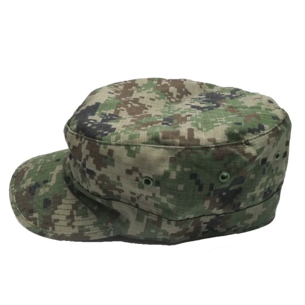 58/59/60 cm Camouflage Military Caps Shako High Quality Thickened US RU German Soldier Hat AK02 Digital Woodland 59cm