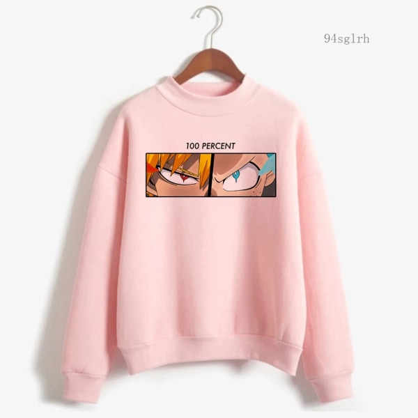 My Hero Academia Anime Hoodies Herr Boku No Hero Academia Casual Sweatshirt Harajuku Lös Hip Hop Streetwear Unisex Toppar Man 16504 XL