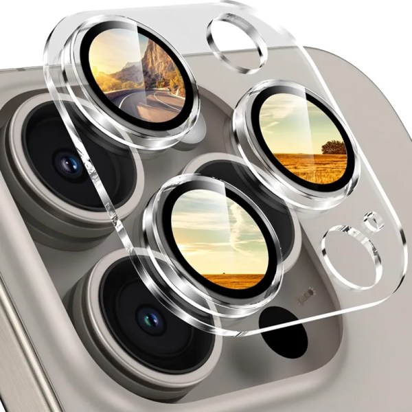 Genomskinlig kameralins skärmskydd i härdat glas för IPhone 15 14 13 11 Pro Max 12 Mini Plus 14Pro 15Pro IPhone15 cover For IPhone 11