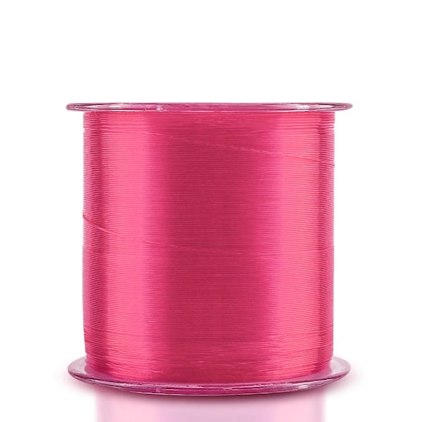 DNDYUJU Varumärke 500M Monofilament Nylon Isfiske Linje Rep Tråd Hög Kvalitet Japan Material 8LB--35LB Pink  500M 0.4