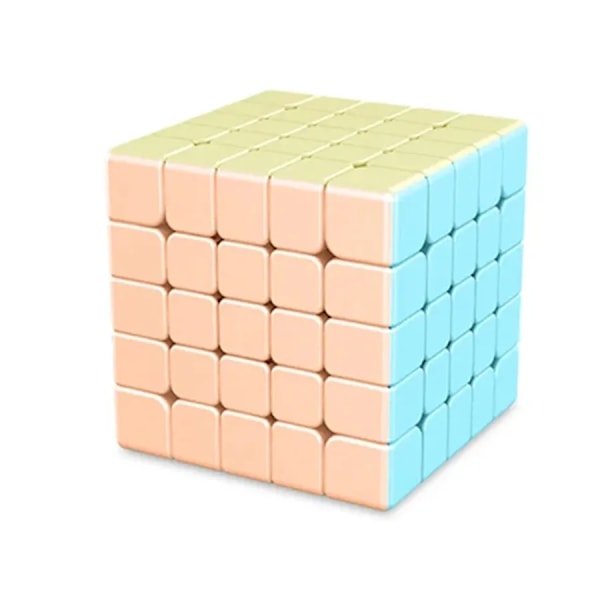 MoYu MeiLong Magic Cubes Macaron 2x2 3x3 4x4 5x5 Pyramide Professionel Hastighed Pink Cube 2x2x2 3x3x3 4x4x4 5x5x5 Stickerless Puslespil 5 PCS SET