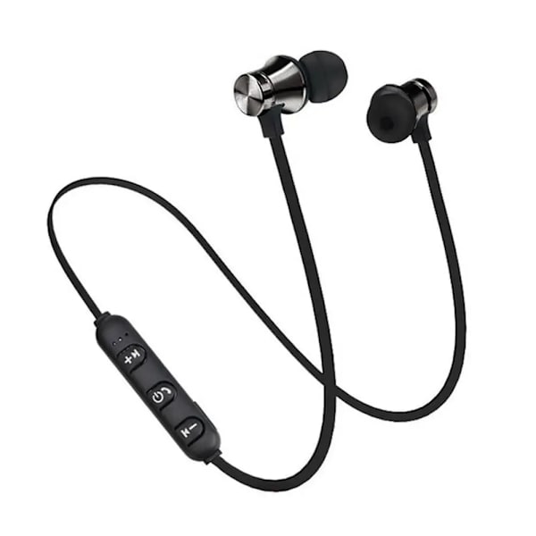 Xt-11 Bluetooth 4.2 Langattomat Kuulokkeet Urheilukuulokkeet Vedenpitävä Korvanappi Niskapanta Magneettinen Kuuloke Mikrofonilla Matkapuhelin Älypuhelin Black