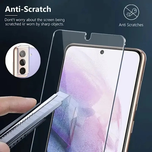 5Pcs Härdat Glas För Samsung Galaxy A13 A52 A53 A33 A32 A22 A73 5G Skärmskydd På Sam. Sung A52s A21s A51 50 A72 A71 Glas For A30S 5PCS Tempered Glass