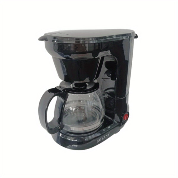 Elektrisk Varmkokt Kaffekanna Kaffebryggare Italiensk Mocka Kaffebryggare Dropp Black