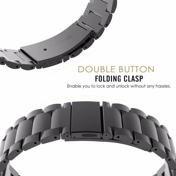22 mm 18 mm 24 mm 20 mm Starlight watch i rostfritt stål för Samsung Galaxy Watch 3 4 5 Pro 40 mm 44 mm 42 mm 46 mm Active2 BG 20mm