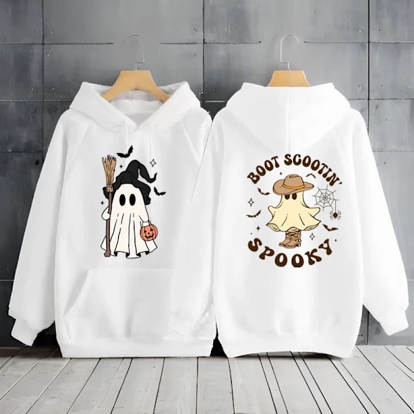 Halloween Spöken Y2k Hoodie Spökande Kvinna Kläder Hoodies Kvinnors Tröja Casual Halloween Lång Sla Kawaii Ghost Hoodies DGG4699-DGG4692 M