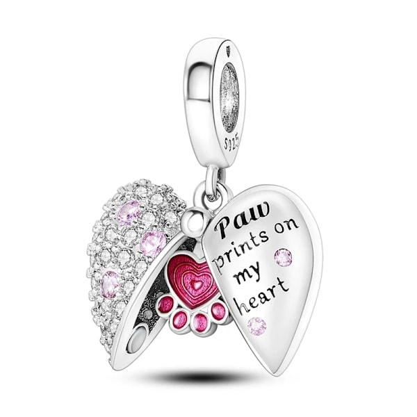 Pendant Charms 925 Sterling Silver Moment Key Ring Liten Väska Hållare Passar Original Pandora Armband Kvinnor Göra Smycken Göra Gåva KTC504