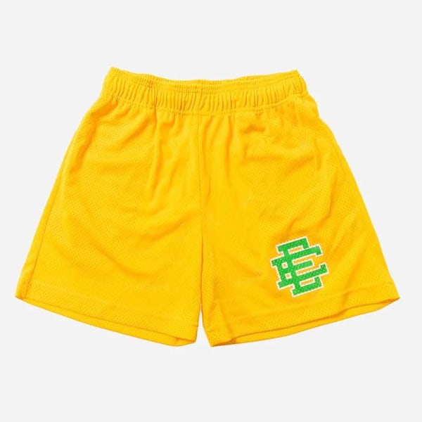 Ee Basic Shorts Miesten Hikihousut Kesä Kuntoilu Urheilushortsit Mesh Hengittävä Löysä Juoksu Muoti Fash On Koripalloshortsit Miehet Yellow M