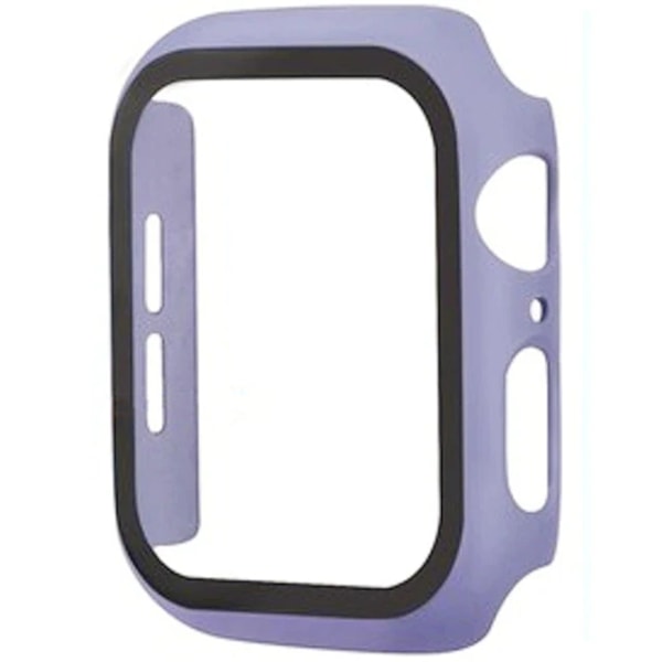 Hærdet glas til Apple Watch 9 8 7 41Mm 45Mm 42Mm 38Mm Pc Stødpude Skærmbeskytter Fald Iwat Serie 6 5 4 Se 44Mm 40Mm 19 Lavender Violet Series 789 45MM