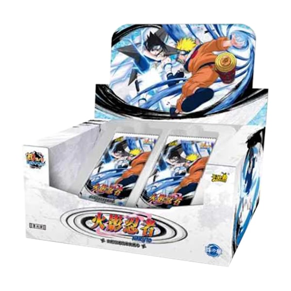 KAYOU Äkta Naruto Kort Komplett Samling Serie Samlingskort Fight Chapter Pro Chapter Barnleksaksspelkort Present 1 BOX