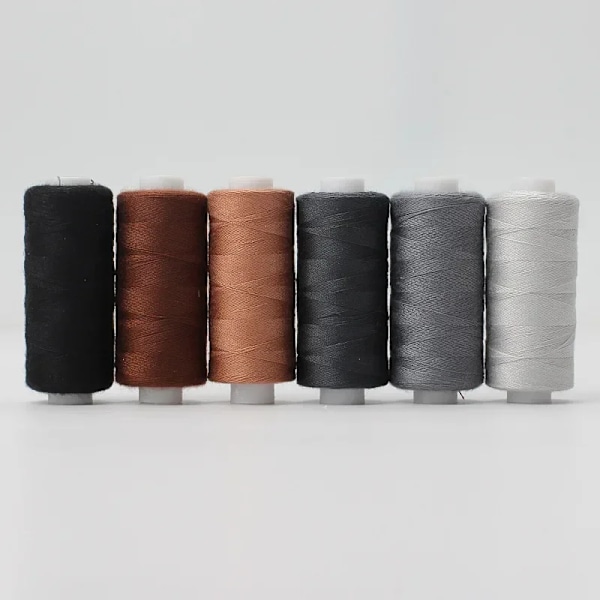 6Pcs 200 Yards Sy Tråd Broderi Maskin Tråd Tillbehör Hem Reparation Diy Sy Pyssel Polyester Tråd Flerfärgsett Set 5