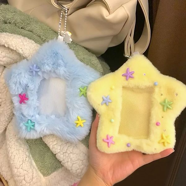 Kuvakorttipidike Kpop-korttikansio Pehmoinen talo Fotohihat Kpop-kansio Kuvatunnisteet Avaimenperä Kortit Suoja Kerää Vaihda S5