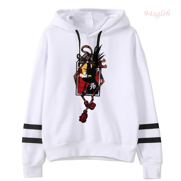 Unisex Death Note Shinigami Ryuk Anime Kawaii Hoodies Harajuku Män Light Yagami Manga Sweatshirts Hip Hop Casual Streetwear Man 30107 XL