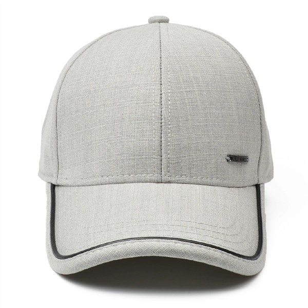 Hög Kvalitet Baseball Caps För Män Sun Utomhus Bomull Baseball Hats Manliga Pappa Trucker Hats GRAY