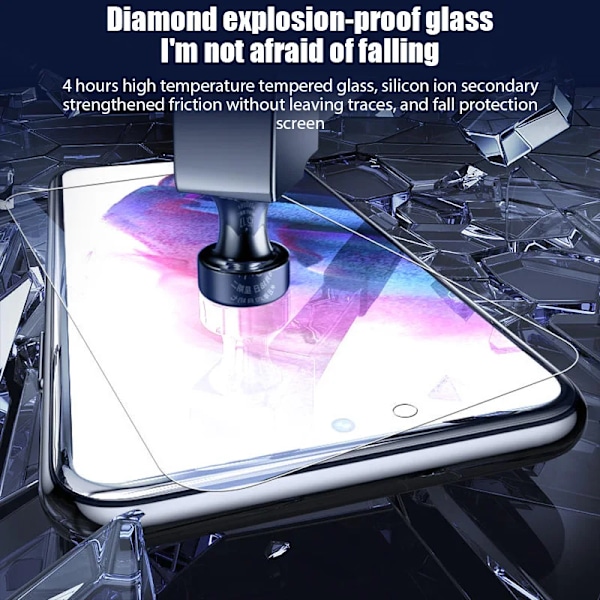 5Pcs Härdat Glas För Samsung Galaxy S24 Ultra A54 A14 A13 A53 A34 A33 A52 5G S23 Plus Scr Een Protector På Samsung A32 A22 S21 For S24 Ultra 5PCS Tempered Glass