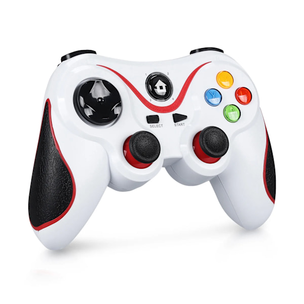 2.4G Trådlös Bluetooth Gamepad För Pc Controller För Ps3/Ps4 Console Joystick För Android-Telefon För Nintendo Switch Aca Tillverkningar White only gamepad