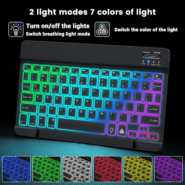 Emtra Taustavalaistu keyboard Portugal rechargeable