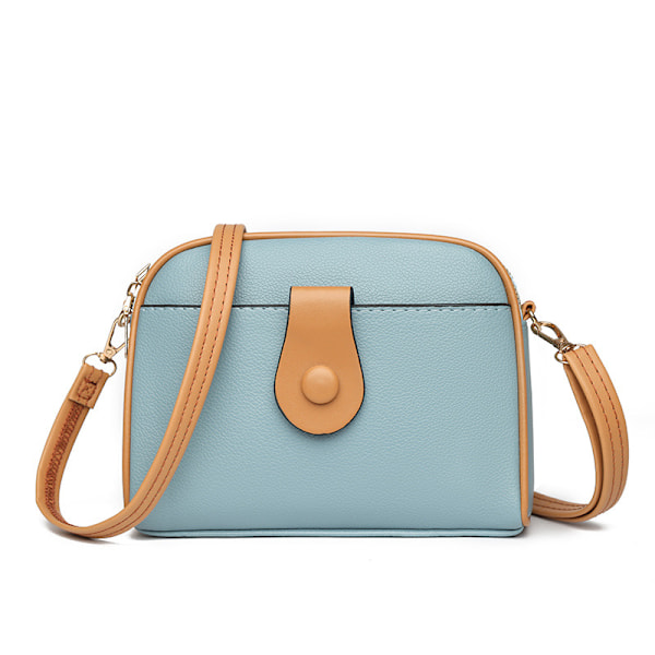 Sommer Ny Crossbody Lille Taske Kvinders All-Match Tekstur En-Skulder Crossbody Taske Udenrigshandel Shell Taske Guangzhou Kvinders Taske Tasker Castle Blue