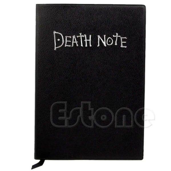 Ny samlarbar Death Note Notebook School Stor anime-skrivtidning black