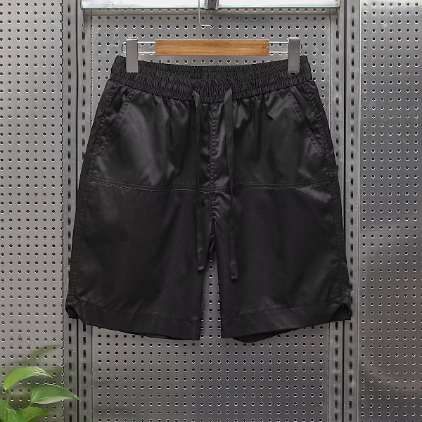 Tunna Shorts Herr Sommar 2024 New Beach Casual Mode Ice Silk Shorts Mode Märke Unga Byxor Herrkläder Apricot XXL