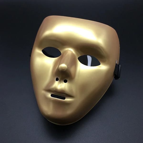 1St Full Ansiktsmask Handmålade Halloween Masquerade Skrämmande Parti Försörjningar Cosplay Costume Tillbehör Anslag S 8