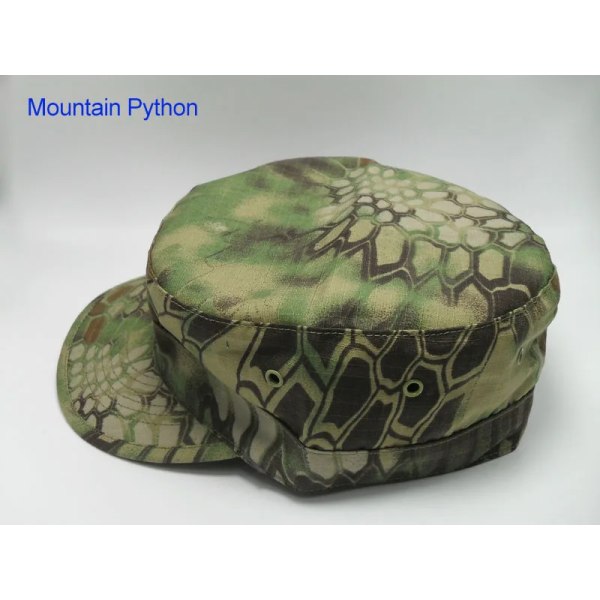 58/59/60 cm Camouflage Military Caps Shako High Quality Thickened US RU German Soldier Hat AK02 Mountain Python 58cm