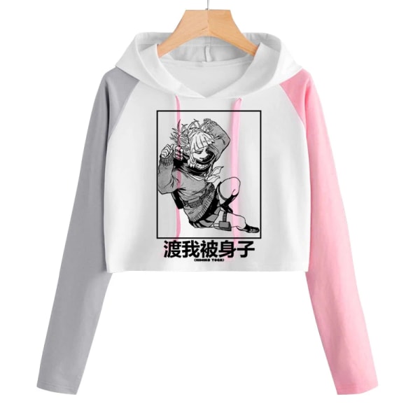 My Hero Academia Anime Cosplay Todoroki Hoodie Dam Boku No Hero Academia Streetwear Bakugo Himiko Toga Manga Sweatshirt Kvinna 16505 XL