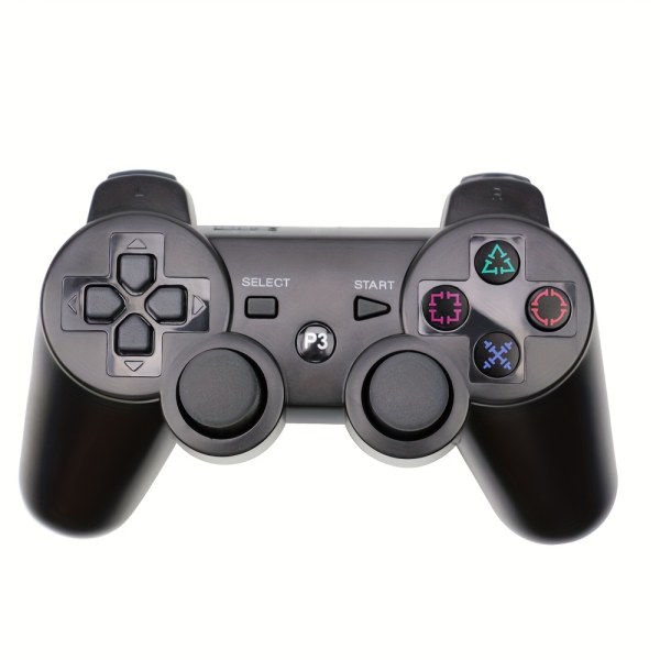 Vibrationsspelkontroll för PS3/PC Black